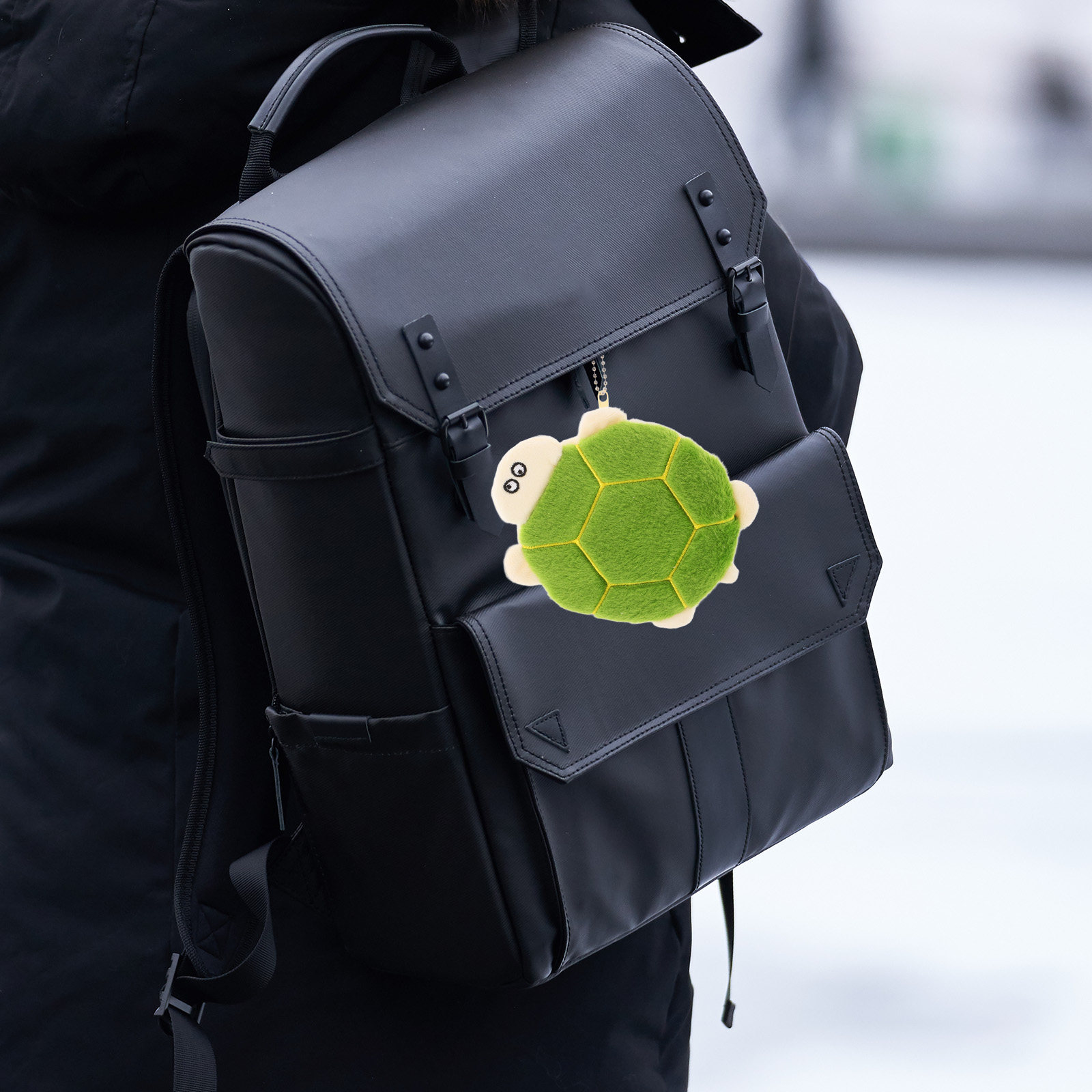 Mini Backpack Purse - Dompet Koin Bentuk Kura-Kura untuk Anak