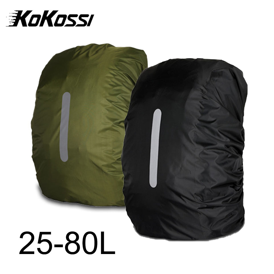 Rain Cover Backpack - KoKossi 1 buah 25-80L ransel penutup