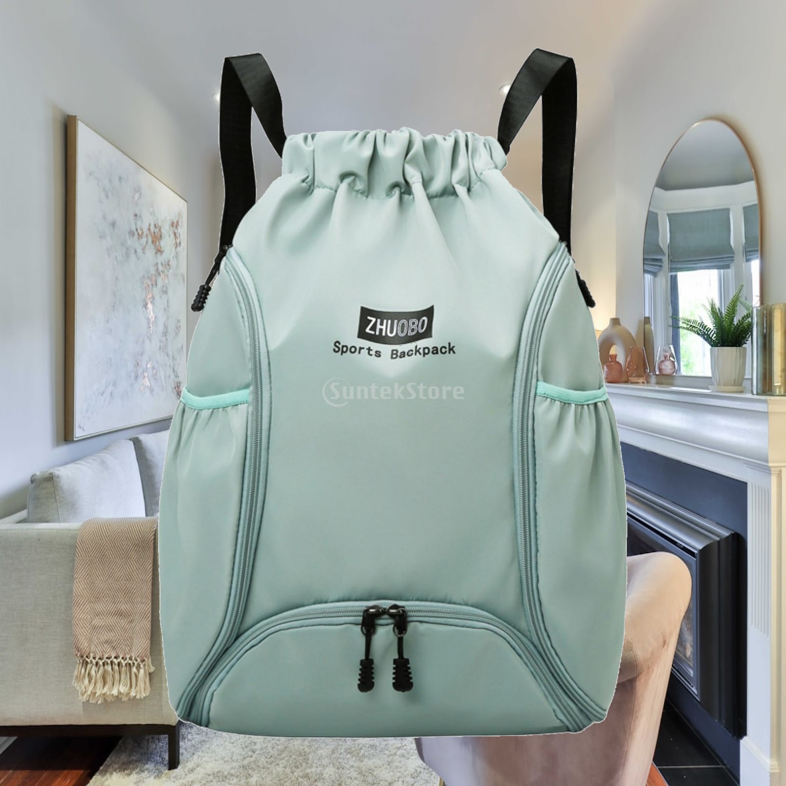 Tas Ransel Basket dengan Tali  - Drawstring Gym Bag ulasan dan harga