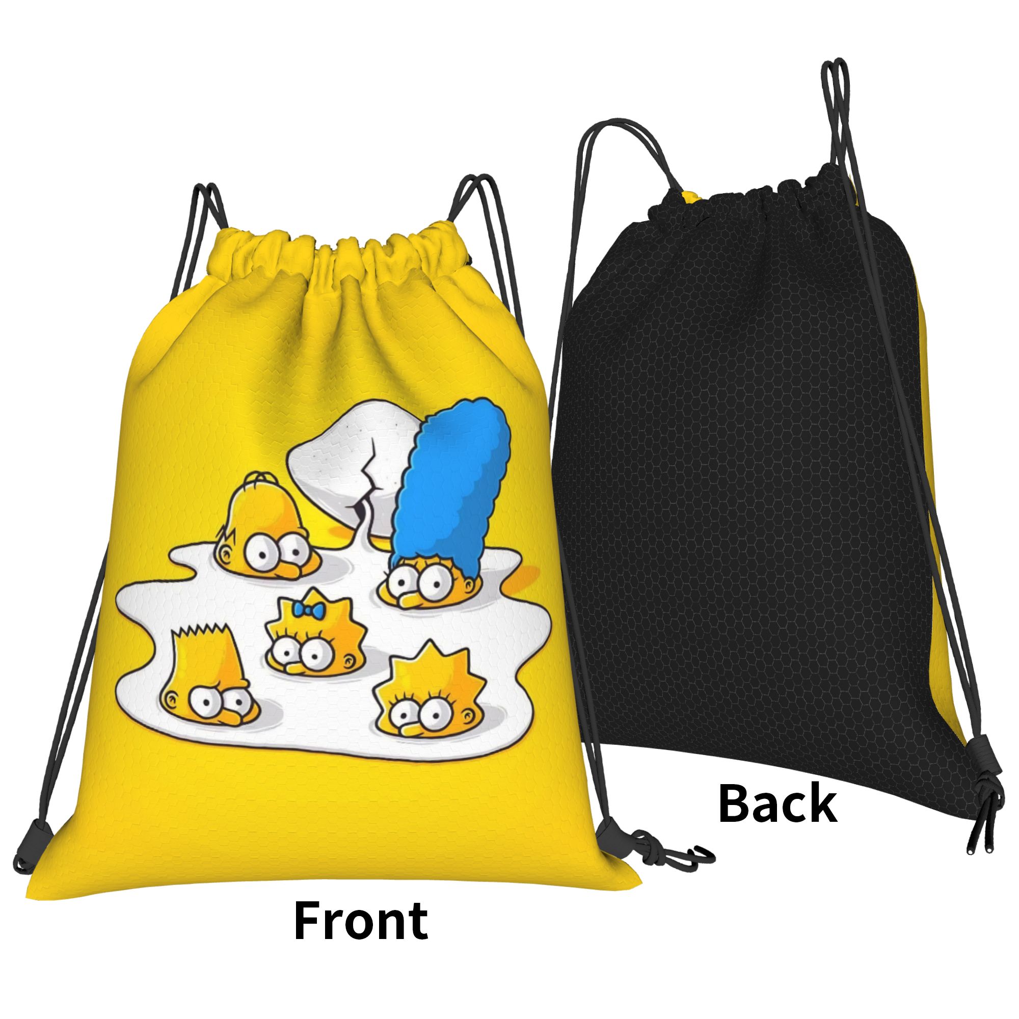 Tas Ransel Serut Kartun Simpso - Drawstring Gym Bag ulasan dan harga