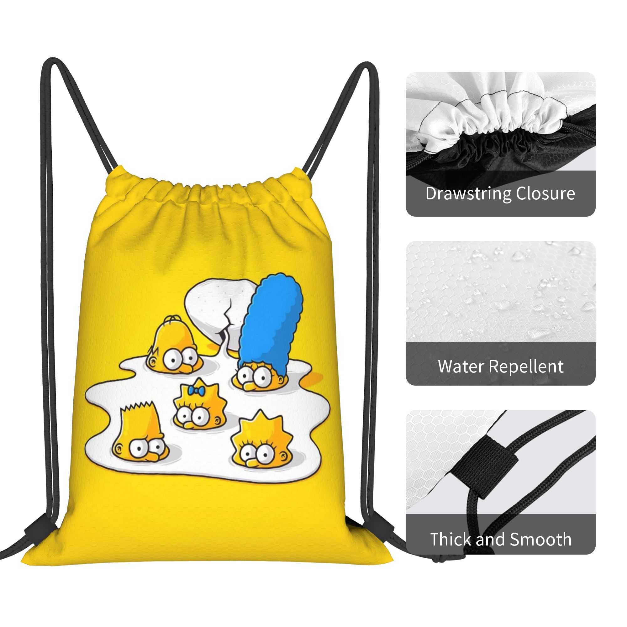 Tas Ransel Serut Kartun Simpso - Drawstring Gym Bag ulasan dan harga