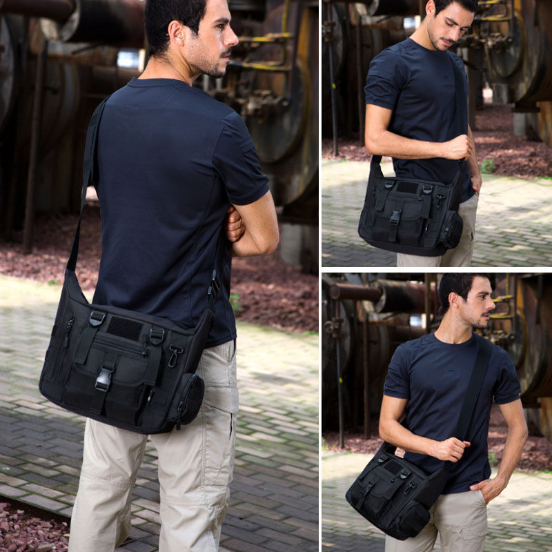 Tas Bahu Laptop 14 Inci Tas Ol - Rucksack Military Style ulasan dan harga