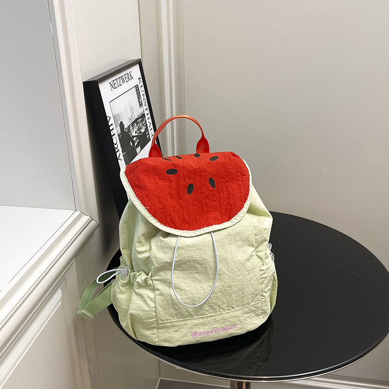 Ransel Kecil Dopamin Gambar Bu - Canvas Backpack Casual ulasan dan harga