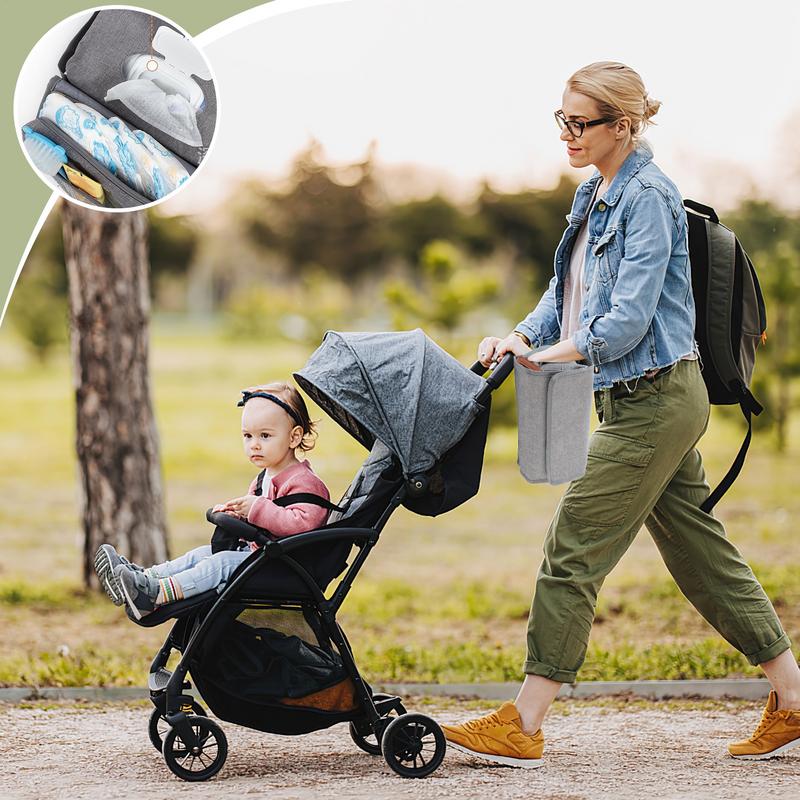 Tas popok kecil lipat portabel - Backpack Diaper Bag ulasan dan harga