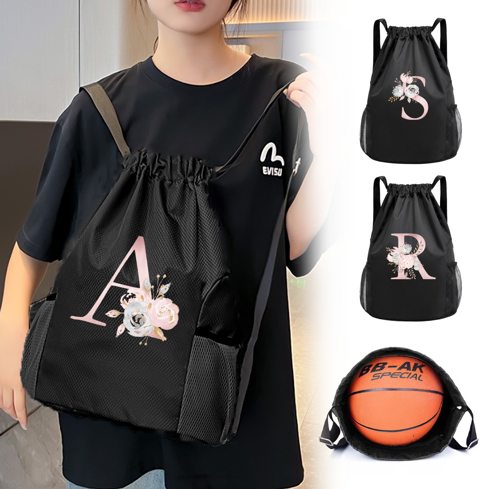 Tas serut hitam, ransel olahra - Drawstring Gym Bag ulasan dan harga